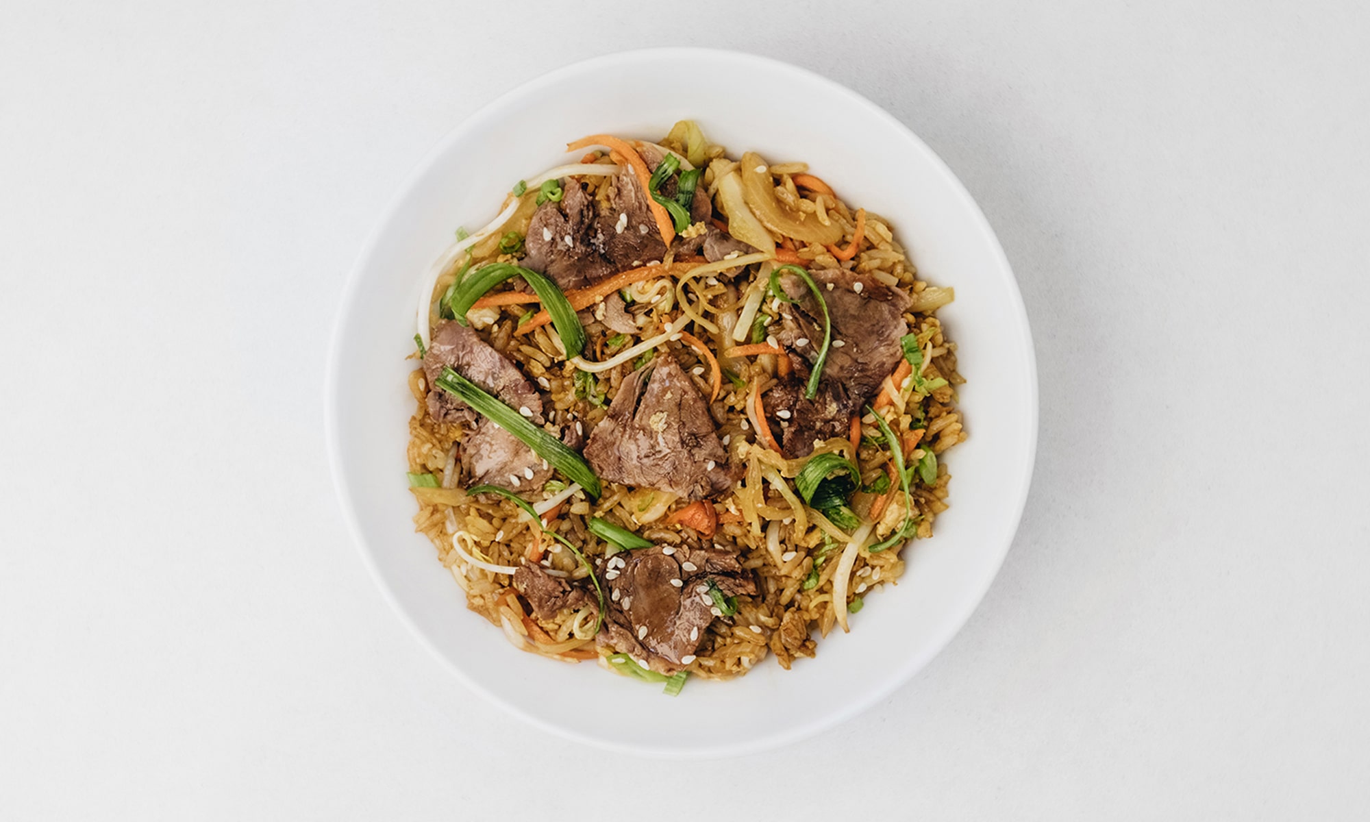 Рис з яловичиною